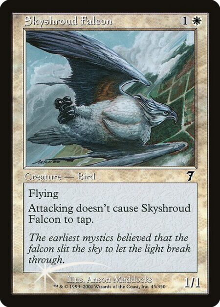 Skyshroud Falcon - Flying