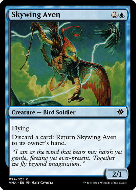 Skywing Aven - Flying