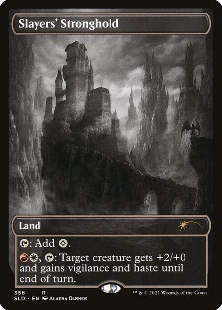 Slayers' Stronghold - {T}: Add {C}.