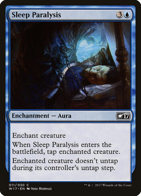 Sleep Paralysis - Enchant creature