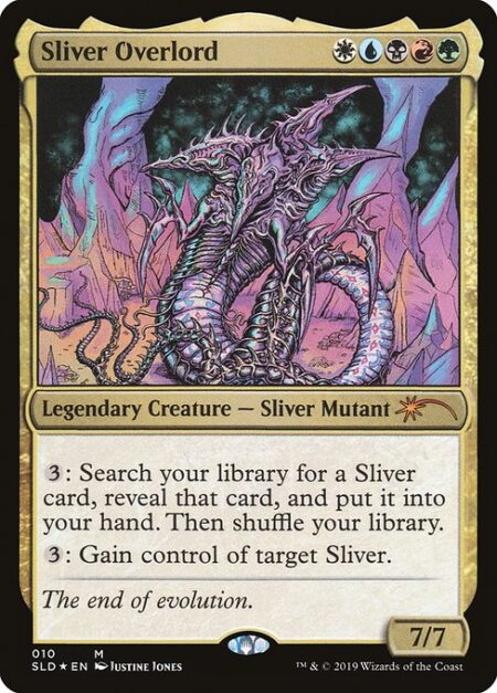 Sliver Overlord - {3}: Search your library for a Sliver card