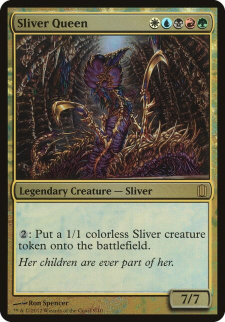 Sliver Queen - {2}: Create a 1/1 colorless Sliver creature token.