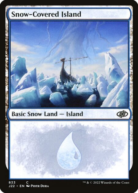 Snow-Covered Island - ({T}: Add {U}.)