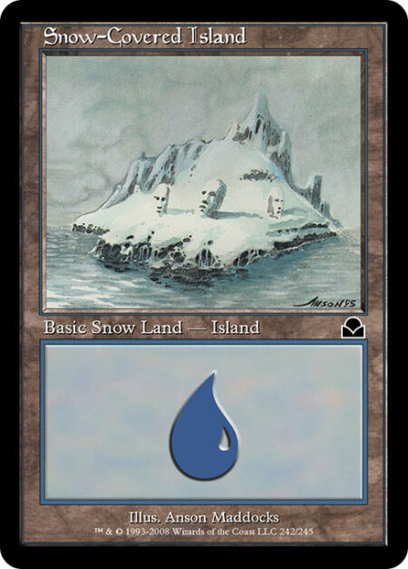 Snow-Covered Island - ({T}: Add {U}.)