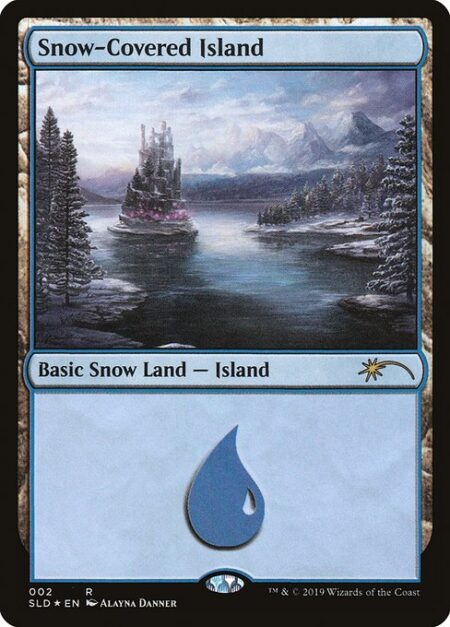 Snow-Covered Island - ({T}: Add {U}.)