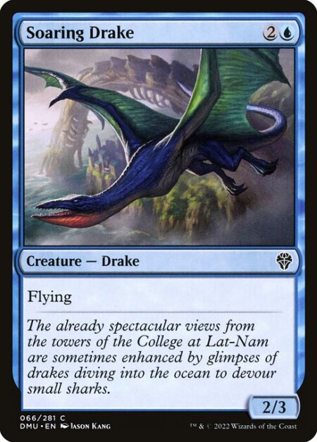 Soaring Drake - Flying