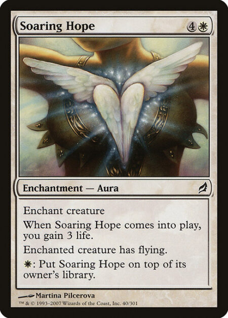 Soaring Hope - Enchant creature