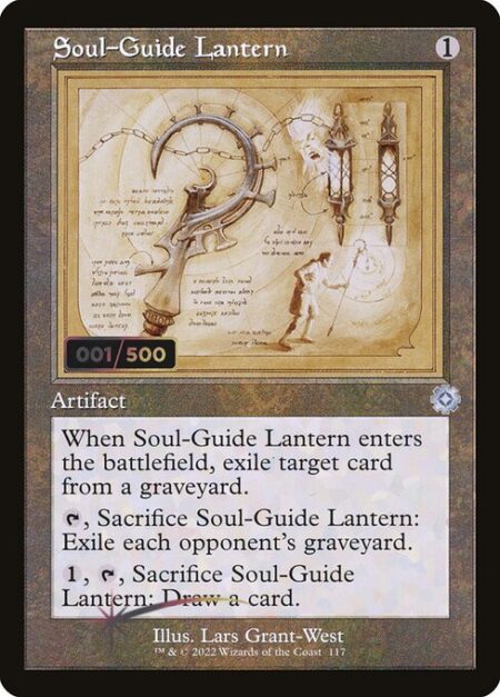 Soul-Guide Lantern - When Soul-Guide Lantern enters the battlefield