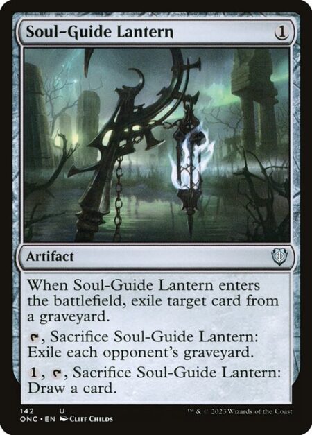 Soul-Guide Lantern - When Soul-Guide Lantern enters the battlefield