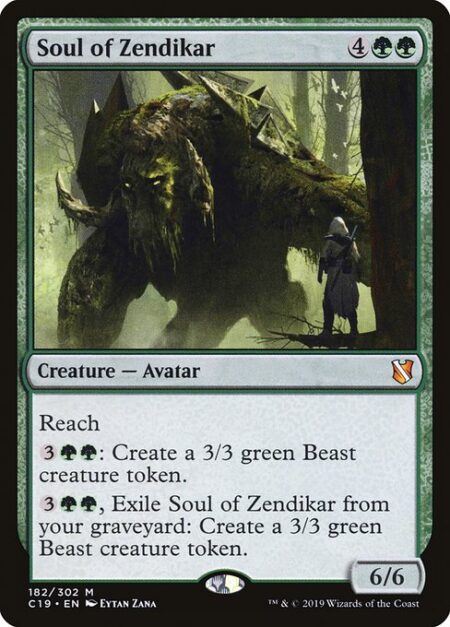 Soul of Zendikar - Reach