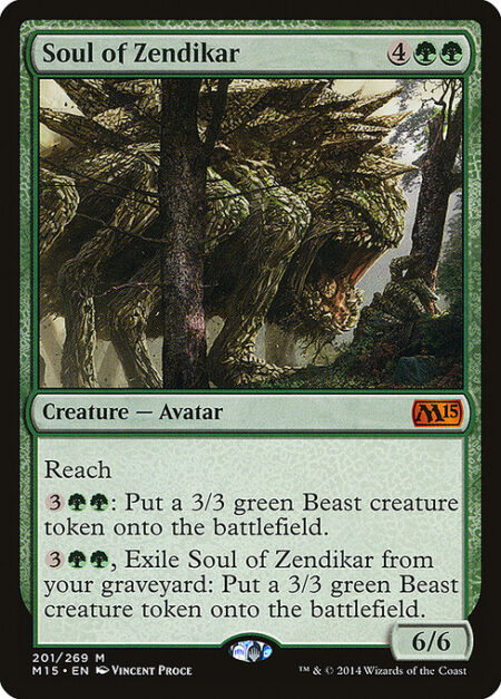 Soul of Zendikar - Reach