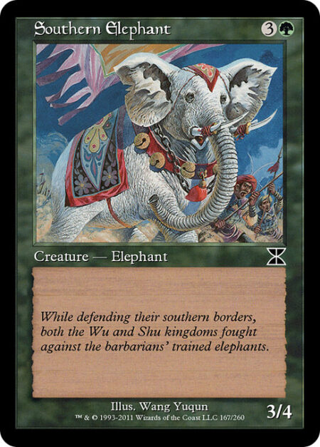 Southern Elephant -