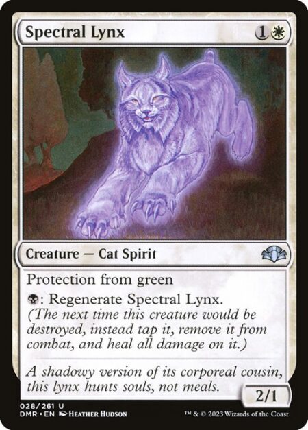 Spectral Lynx - Protection from green