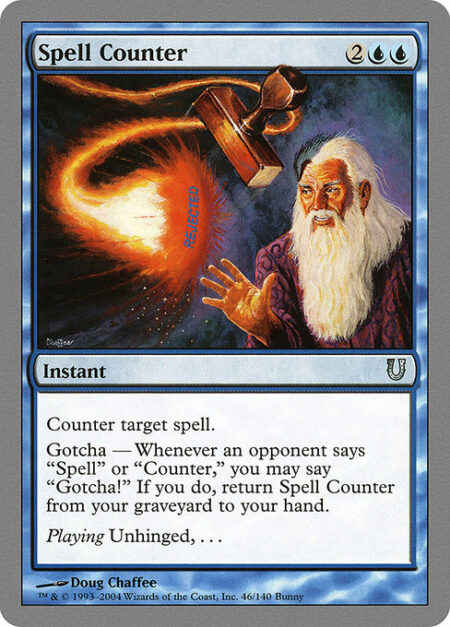 Spell Counter - Counter target spell.