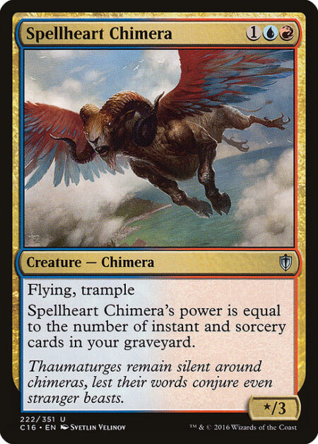 Spellheart Chimera - Flying