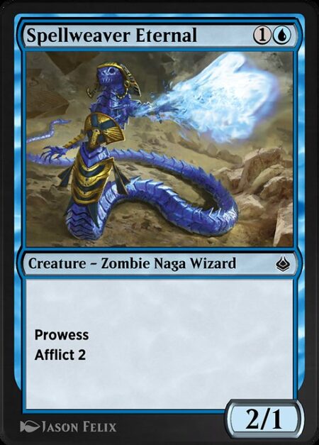 Spellweaver Eternal - Prowess (Whenever you cast a noncreature spell