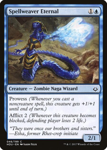 Spellweaver Eternal - Prowess (Whenever you cast a noncreature spell