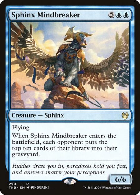 Sphinx Mindbreaker - Flying