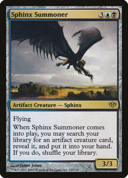 Sphinx Summoner - Flying