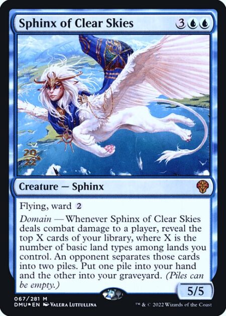 Sphinx of Clear Skies - Flying