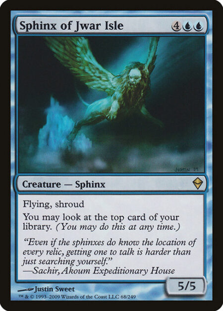 Sphinx of Jwar Isle - Flying