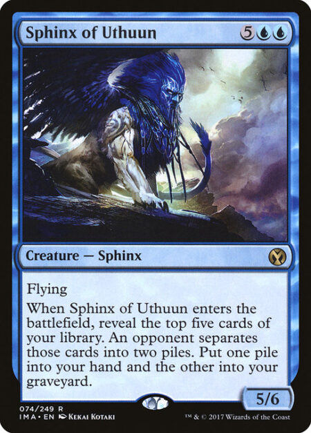 Sphinx of Uthuun - Flying