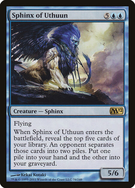 Sphinx of Uthuun - Flying