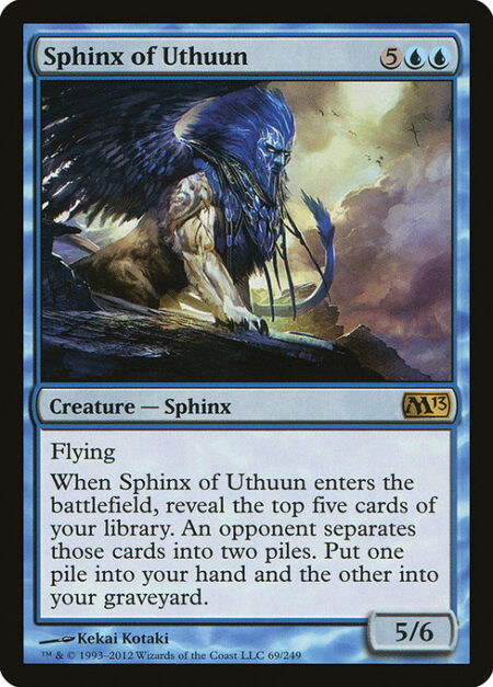 Sphinx of Uthuun - Flying