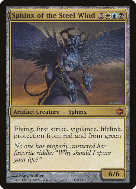 Sphinx of the Steel Wind - Flying