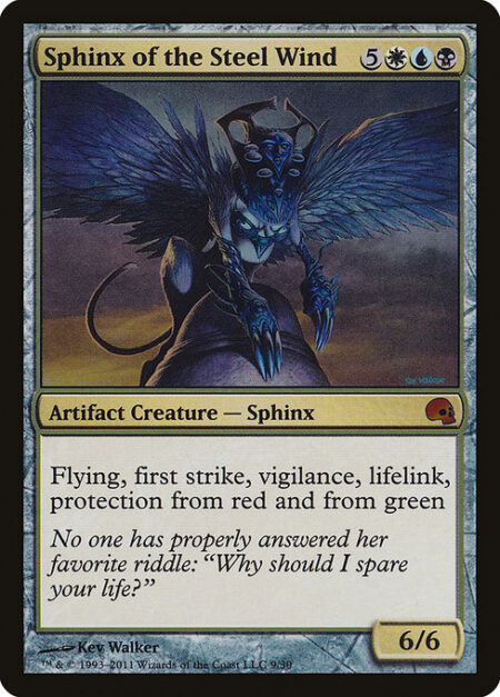 Sphinx of the Steel Wind - Flying