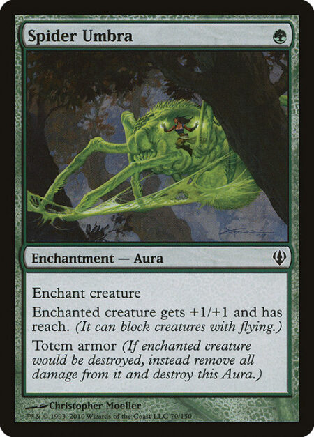 Spider Umbra - Enchant creature