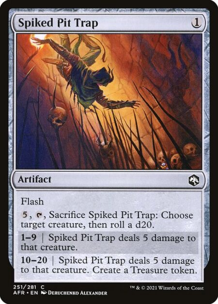 Spiked Pit Trap - Flash