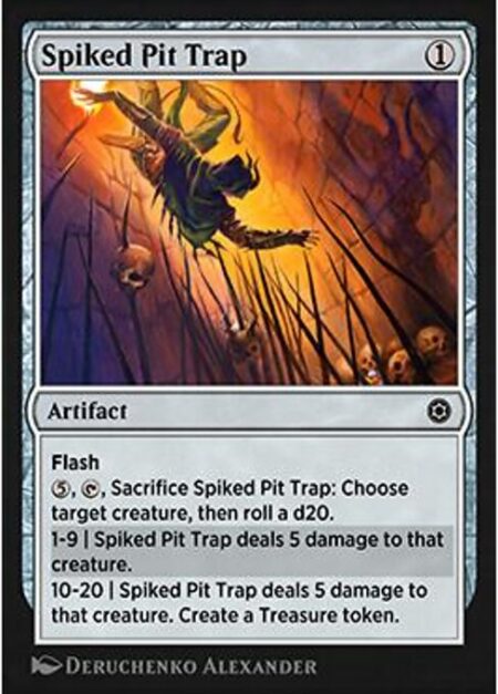 Spiked Pit Trap - Flash