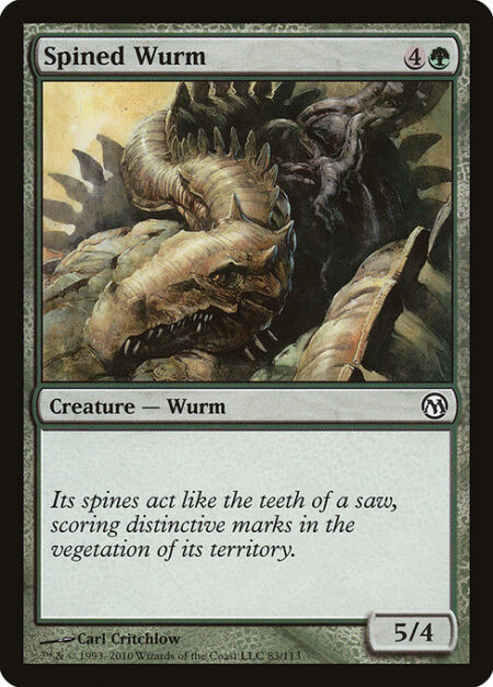 Spined Wurm -