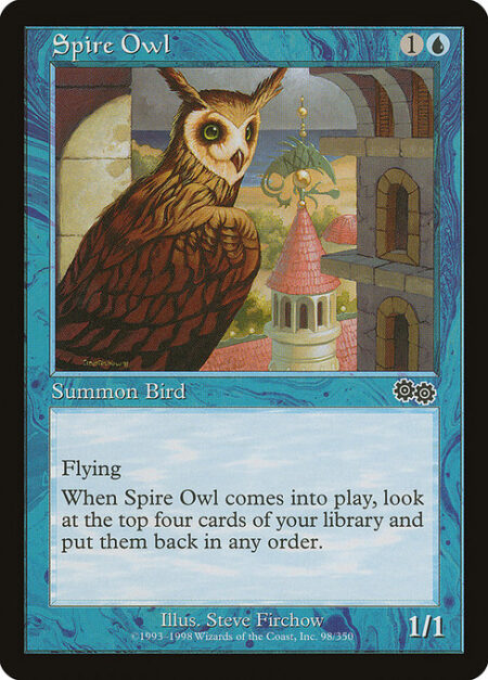 Spire Owl - Flying