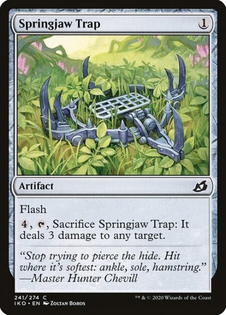 Springjaw Trap - Flash