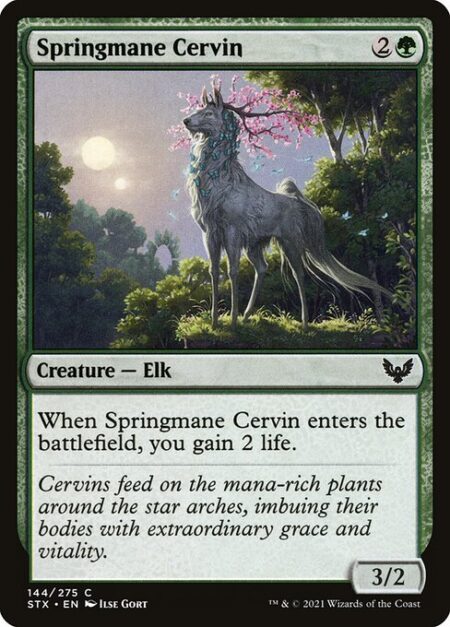 Springmane Cervin - When Springmane Cervin enters the battlefield