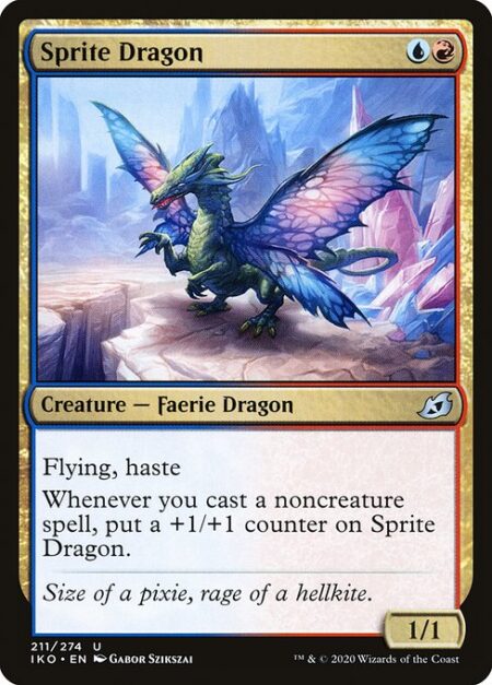 Sprite Dragon - Flying