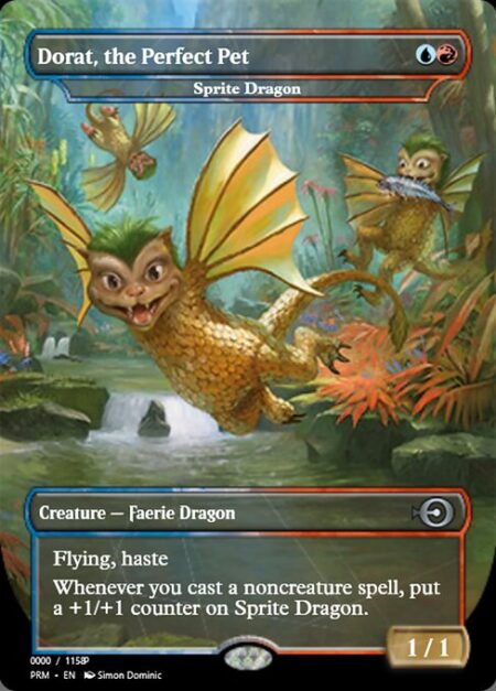 Sprite Dragon - Flying