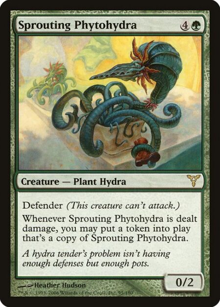 Sprouting Phytohydra - Defender (This creature can't attack.)