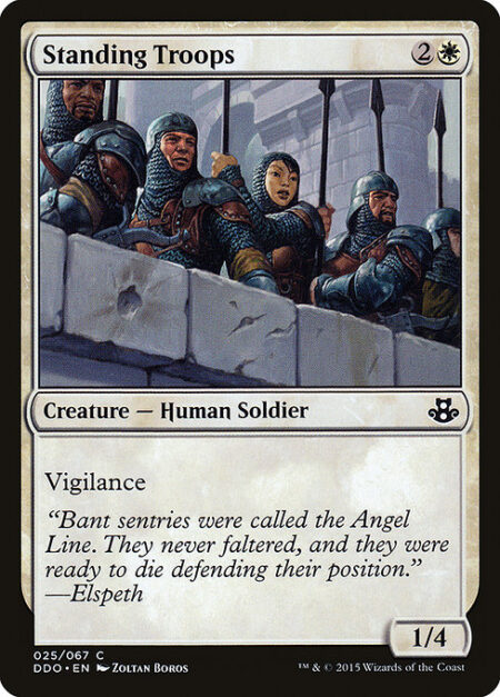 Standing Troops - Vigilance