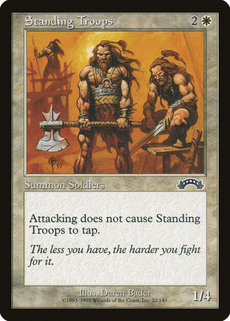 Standing Troops - Vigilance