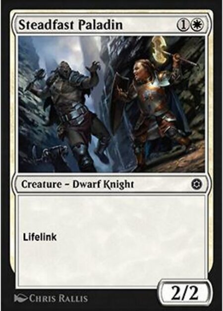 Steadfast Paladin - Lifelink