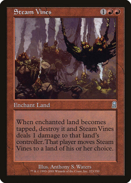 Steam Vines - Enchant land