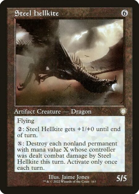 Steel Hellkite - Flying