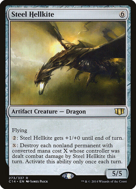 Steel Hellkite - Flying