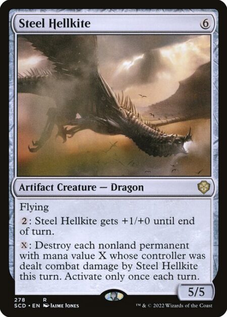 Steel Hellkite - Flying