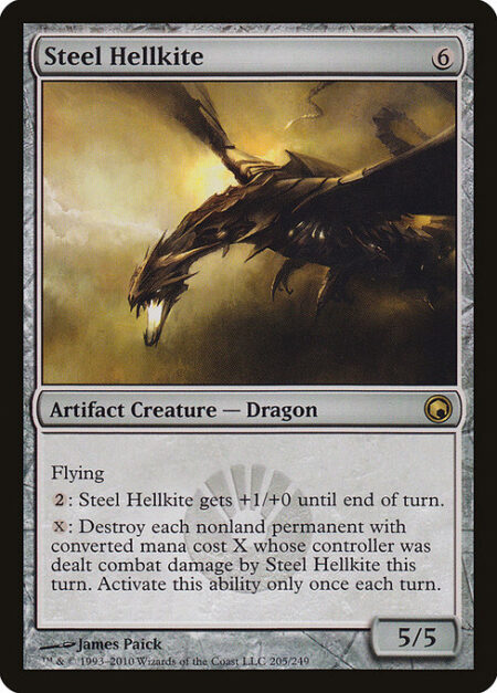 Steel Hellkite - Flying