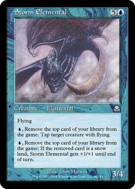 Storm Elemental - Flying