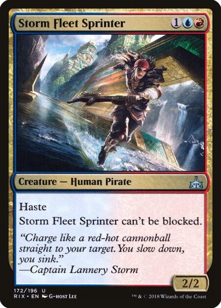 Storm Fleet Sprinter - Haste